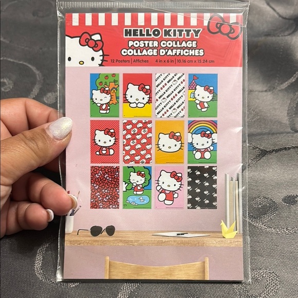 Free with purchase, add to bundle Hello Kitty Poster Collage Set - Picture 1 of 4